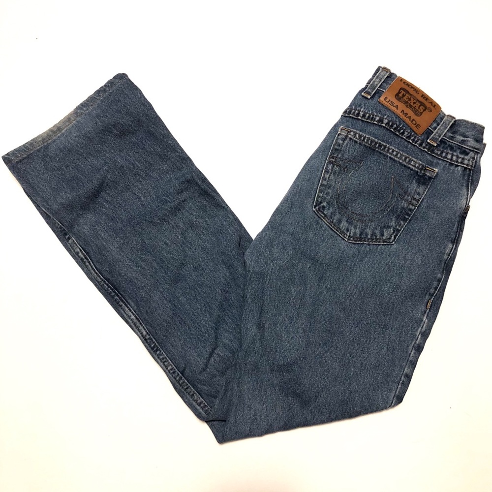 Texas Jeans Low Rise Size 10 Horseshoe Pockets